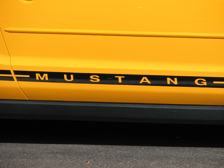 Yellow Mustang