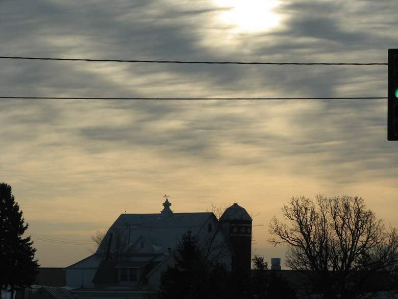 early winter morning