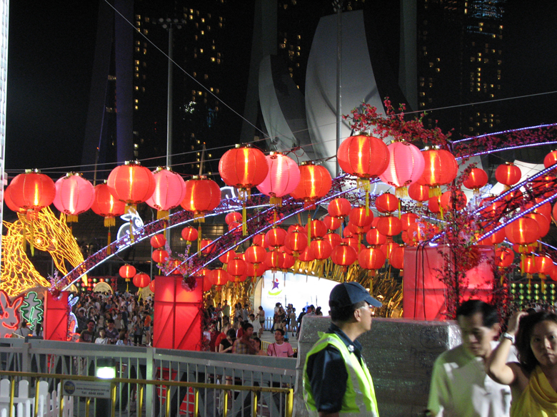 Chinese New Year celebrations (Singapore Feb 2011)